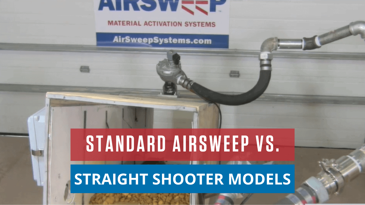 Standard AirSweep vs. Straight Shooter Models Standard AirSweep vs. Straight Shooter Models